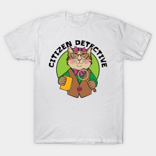 Citizen Detective Cat T-Shirt